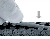 easy insert cable carrier
