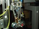 Packaging machine handle dispenser 