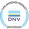 DNV
Zertifiziert nach DNV Baumusterprüfung – Zertifikat Nr.: 13 656-14 HH