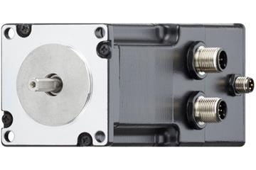 drylin® E Schrittmotor mit Stecker, Encoder und Bremse, NEMA 23