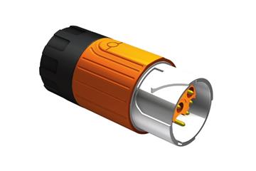 Connettore a spina serie 915, coppia di alimentazione