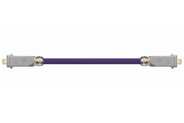 Cavi assemblati CAT6, TPE, connettore A: Harting RJ45 in alloggiamento HAN3A, connettore B: Harting RJ45 in alloggiamento HAN3A, crossover