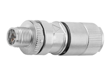 Connettore Binder M12-X maschio, 5,5 - 9,0 mm, schermato, a perforazione di isolamento, IP67