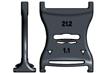 Système E2/000 | Division interne, séparateurs non montés