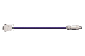 Câble bus readycable® similaire à Festo FBA-CO-SUB-9-M12, câble de base, TPE, 6,8 x d