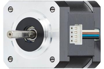 drylin® E motore passo-passo con filo intrecciato, NEMA 17