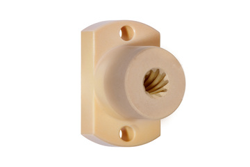 dryspin® Flanschgewindemutter mit Schlüsselfläche, Steilgewinde, J350FLM