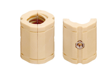 Madrevite trapezoidale drylin®, scomponibile, in iglidur® J