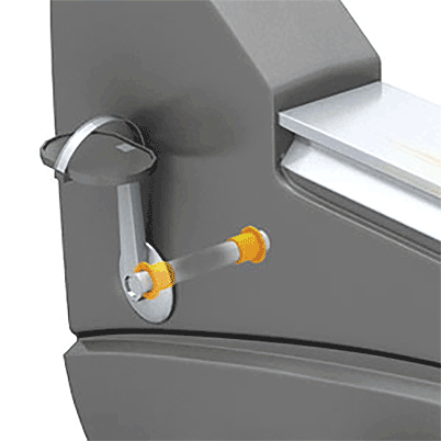 Gleitlager in Pedale