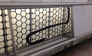 Traversensystem in der vertikalen Landwirtschaft