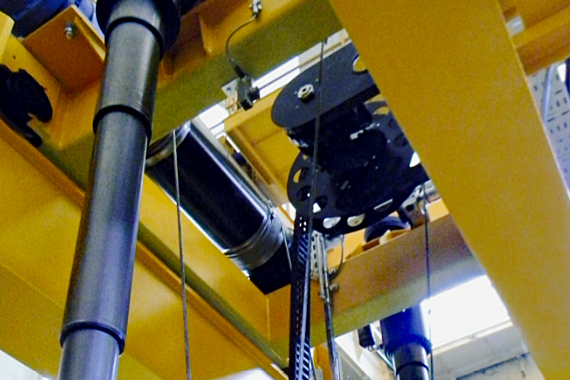 e-spool in Brückenkran