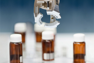 3D-Druck Greifer in der Flaschenabfüllung