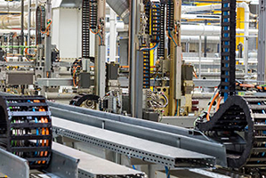 Applicazione nel settore automobilistico per macchine utensili