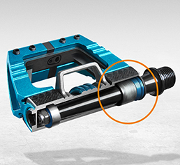 Crank Brothers-Pedale mit igus® Gleitlager