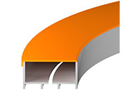 Dreh-Energieführung mit Dach