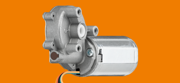 Gleichstrommotoren mit Schneckengetriebe drylin E