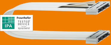 Chaîne porte-câbles ultra plate e-skin® flat