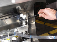 Formatverstellung eines Prismenbalkens