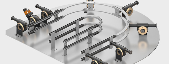Réglage de sections courbes avec apiro