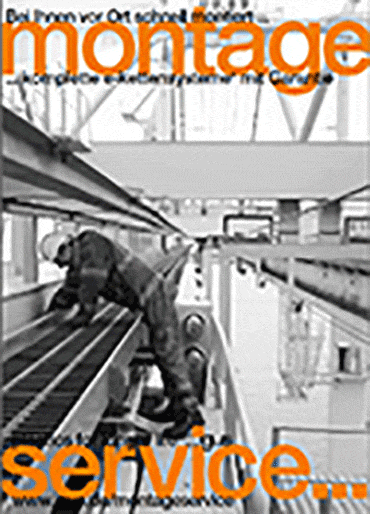 Montage service flyer