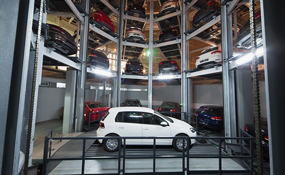 automatisches Parksystem