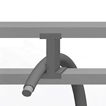 Traversini arrotondati