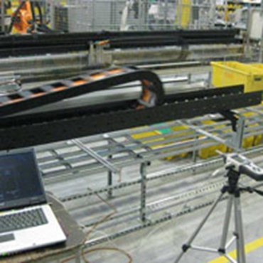 Prova della rumorosità nel laboratorio igus®