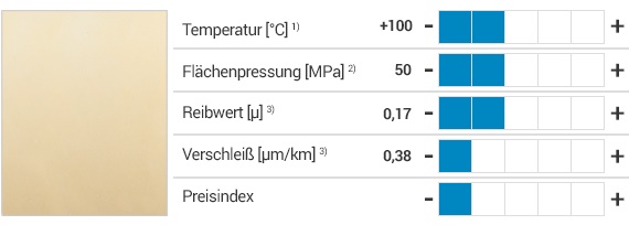 iglidur® P210 Werkstoff und Eigenschaften