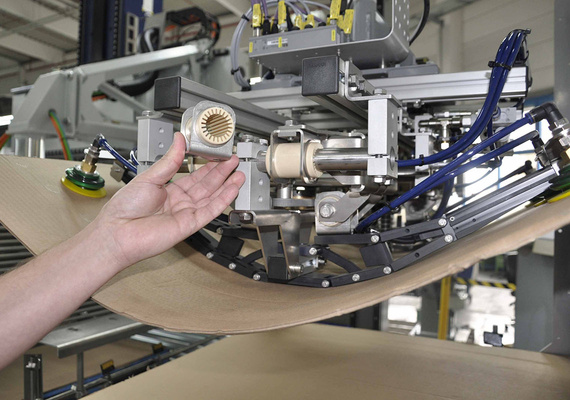 Manicotti nei sistemi di presa per pallet