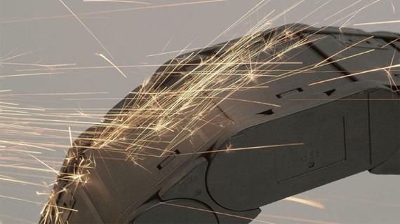 Energiekette heiße Späne