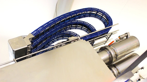 Catena portacavi TH3 nello stabilimento Schiwa