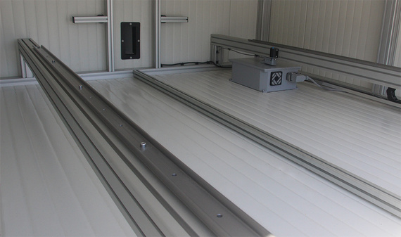 Hangar à drones avec drylin W