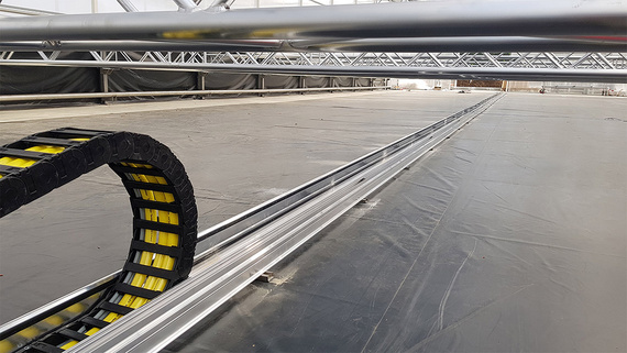 Catene portacavi readychain con cavi chainflex