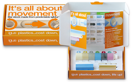 Scatola campioni barre