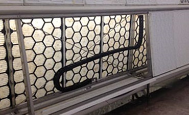 Sistema di traverse nel vertical farming