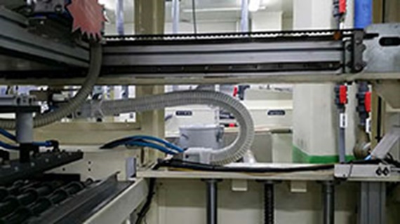 Tubo corrugato e-skin nella produzione di circuiti stampati