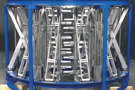 Una delle macchine per film in bolla di Reifenhäuser GmbH