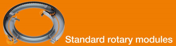 Sistema per applicazione in rotazione standard