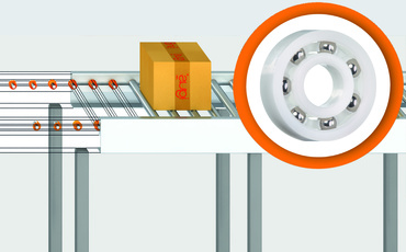 Convoyeur à roulements xiros