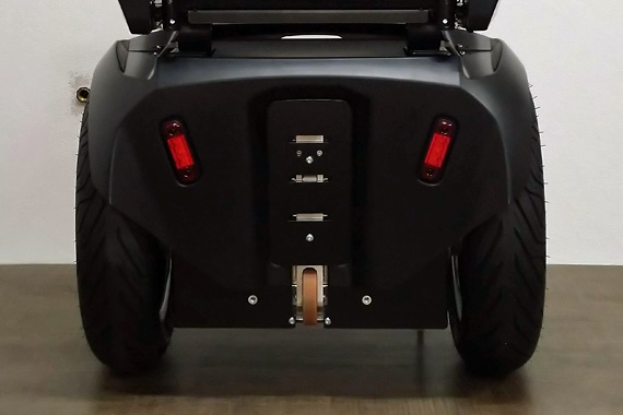 Wheelchair rear view