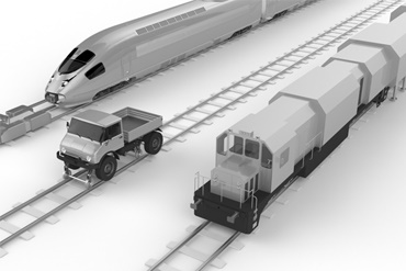 Sonder-Schienenfahrzeuge Anwendungen