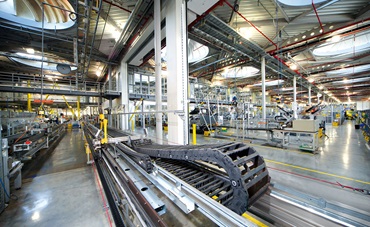 Laboratoire de tests pour chaînes porte-câbles