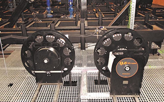 e-spool sui ballatoi