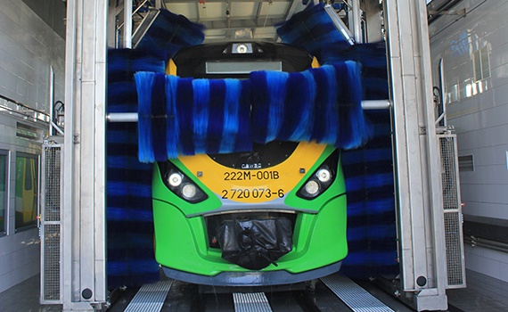 Autolavaggio pe treni