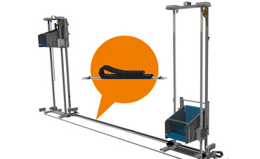 autoglide 5 dans une allée chez Gebhardt Intralogistics