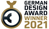 Logo vincitore del German Design Award 2021