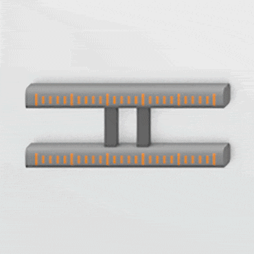 Scala sui traversini