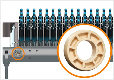 Calotte sferiche igubal per nastri trasportatori