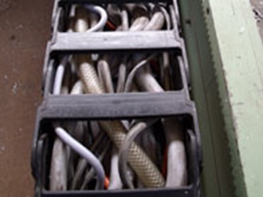 Câble tire-bouchonné