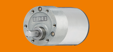 Motore a corrente continua con ingranaggio a denti dritti drylin E